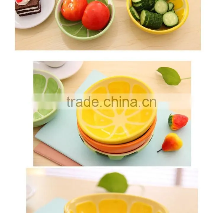 ceramic fruit bowl in fruit shape bowl
