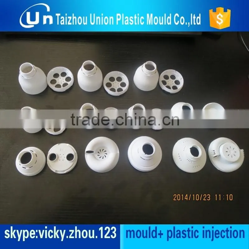 led parts plastic mould lighting parts plastic mould oem injection plastic mould