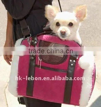 Duffel pet carrier