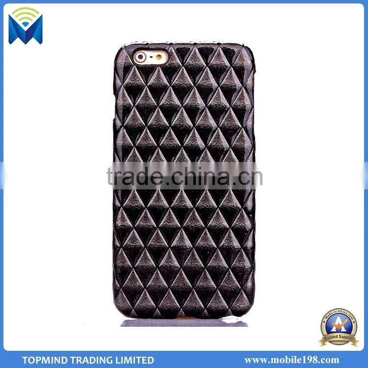 Durable Cell Phone Cases Quilted Pattern PC Case for iPhone 6/ 6S/ 6Plus/ 6S Plus