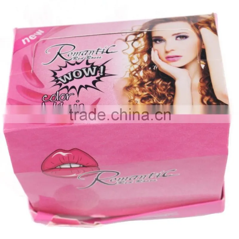 Romatic Bear magic color matte liquid long lasting peel off lipstick for the sexy lips