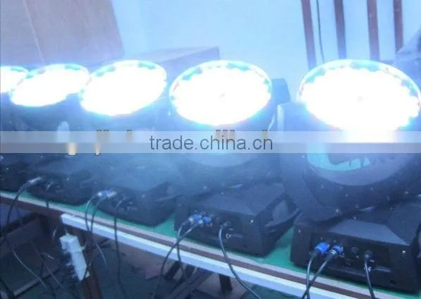 108 x3w RGBW led wash moving head