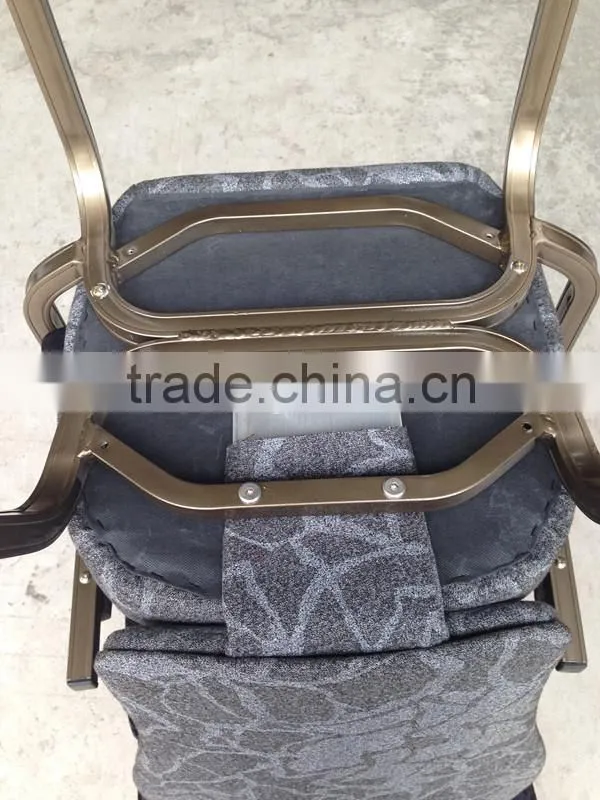 aliminum flex banquet chair with arm