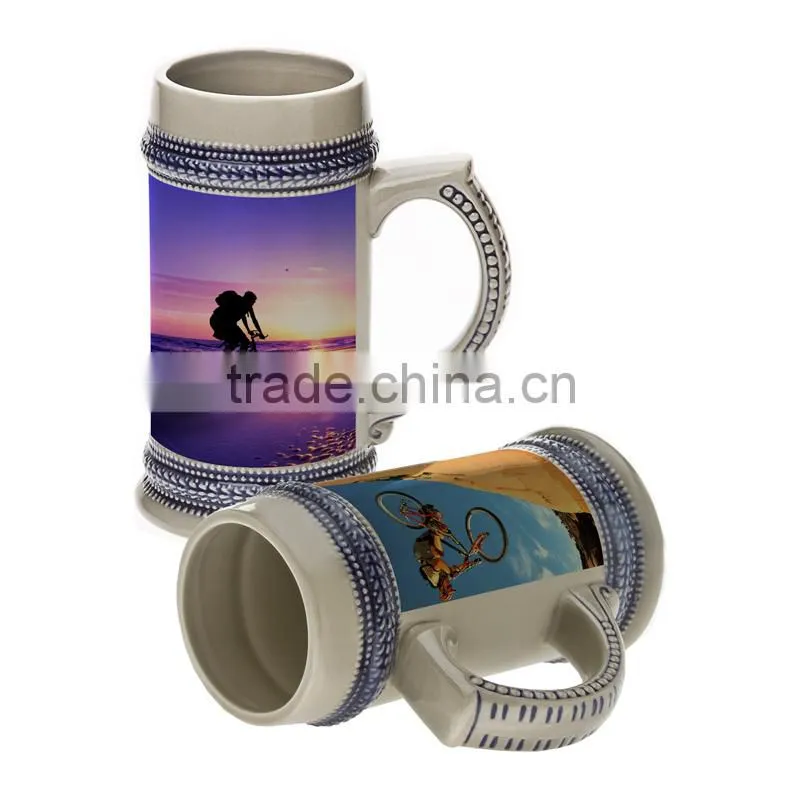 Sublimation Ceramic Beer Mug wholesale