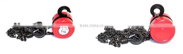 Industrial equipment hand chain block /yale chain hoist/chain pulley block