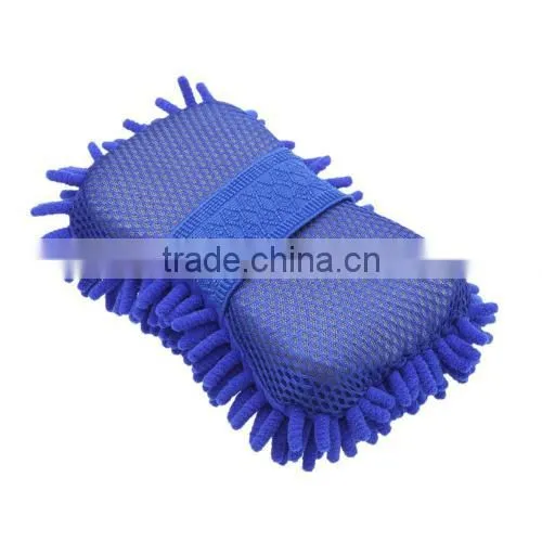 Hot New Microfiber Chenille Anthozoan Car Cleaning Sponge Towel Cloth Car Wash Gloves Car Washer Supplies