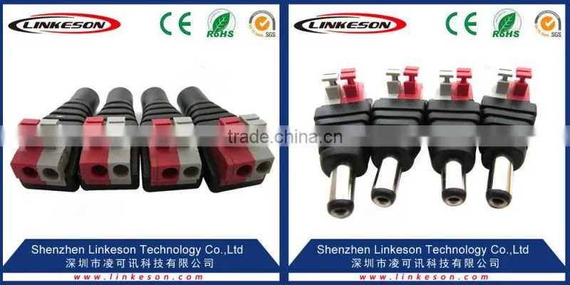 special ordered male and female connectors