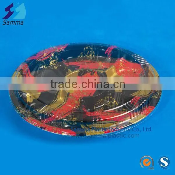 disposable plastic plate for food