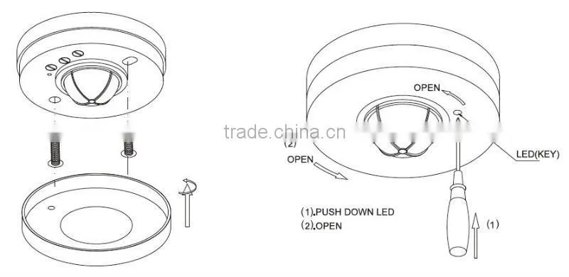 2012 New infrared motion sensor LX28A