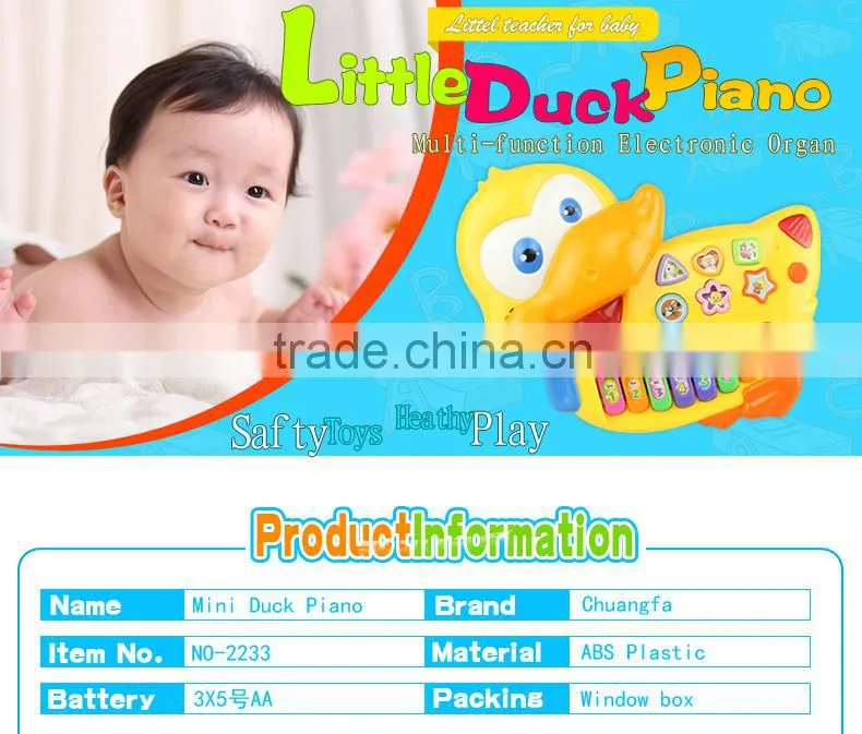 Education instrument music piano electronic plastic toys for children