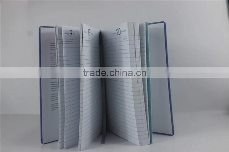 Embossing Leather Diary Journal Paper Customised Notebooks Writing