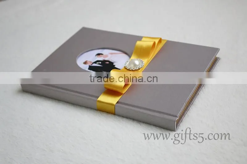 Wedding book made in handmade