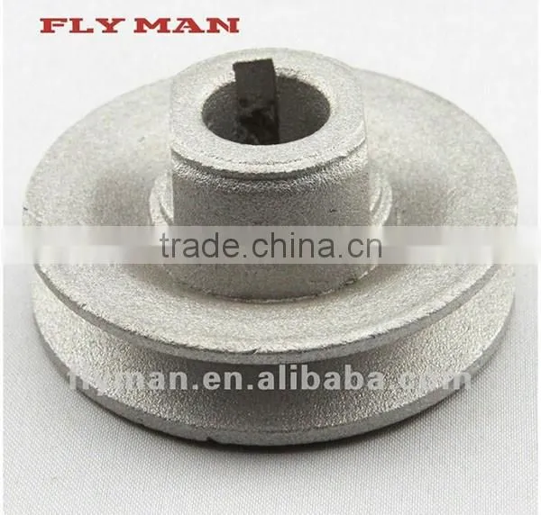 Aluminium belt pulley for sewing machine clutch motor