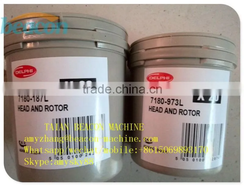 High quality diesel engine parts 3 cyl DPA head rotor & rotor head 7180-973L for 3/7R DPA with original packing