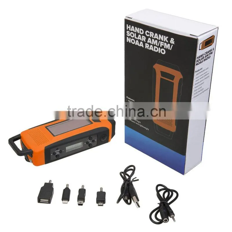 waterproof dynamo rechargeable flashlight radio led flashlights