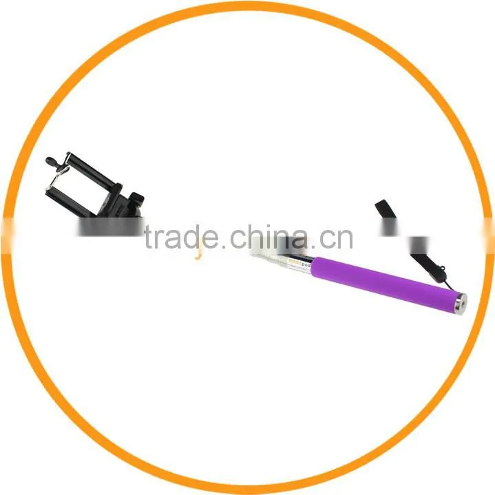 Mobile Phone Extendable Detachable Selfie Stick monopod for iPhone 6 5S from dailyetech