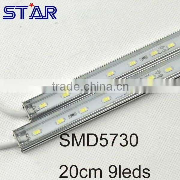 2.7W aluminum Led Rigid Strip,led light bar 5730 IP67 waterproof for underwater
