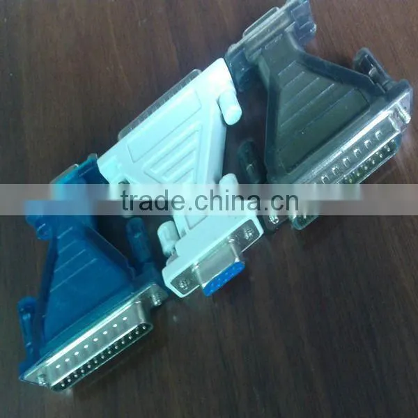 USB 2.0 to RS232 double usb DB25 to serial db9 rs232 adapter cable