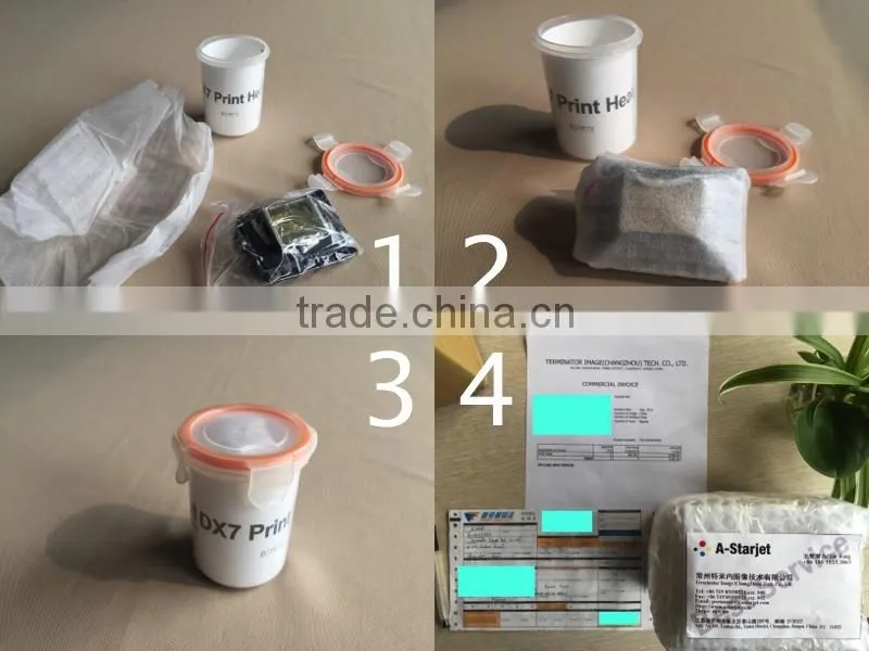 1440 Nozzles DX7 Micro-piezo Print Head With 1.5 - 21 pl Ink droplet Size