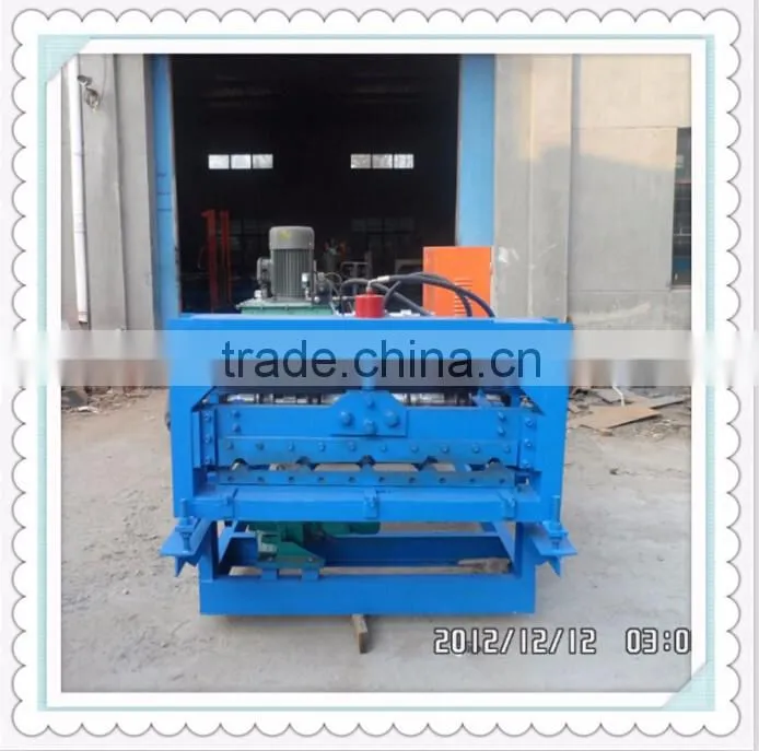 Corrugated Steel Profile Roof Roll Forming Machine