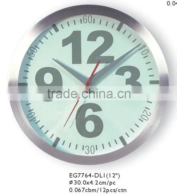 Hot contemporary big number dial Wall Clock of modern design