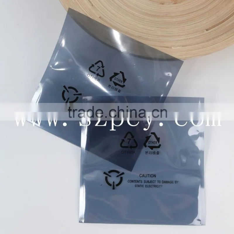 silver gray ESD antistatic / shielding static bags