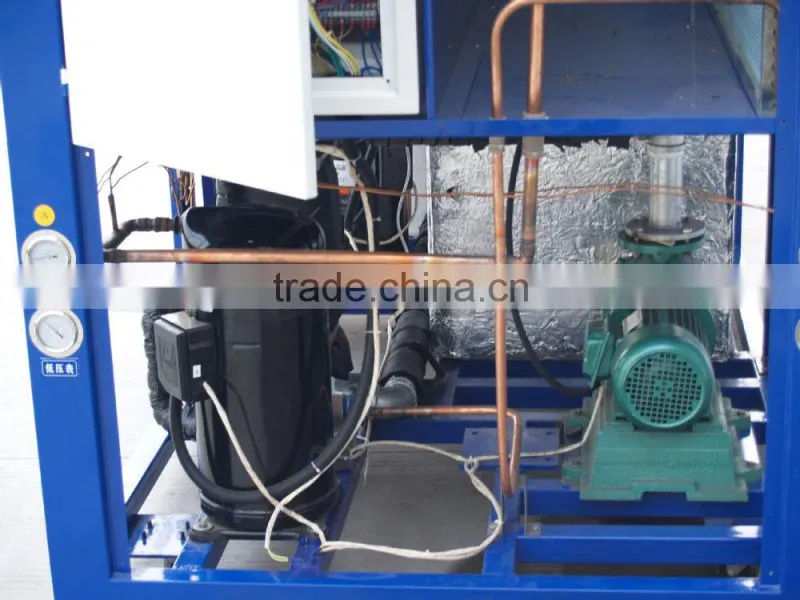 Industrial refrigerator water cooled process chiller