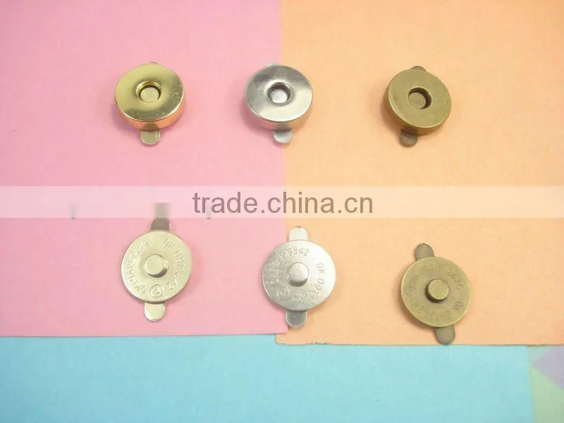 china manufacturer for 18mm magnetic button for handbag