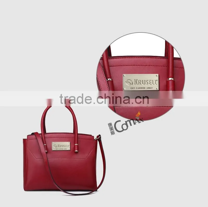 Wholesale fashion engraved custom metal bag label for handbag