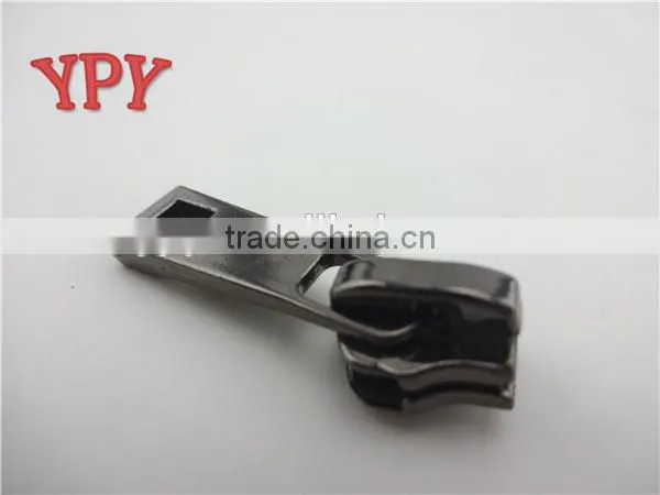 5# silver metal zipper puller