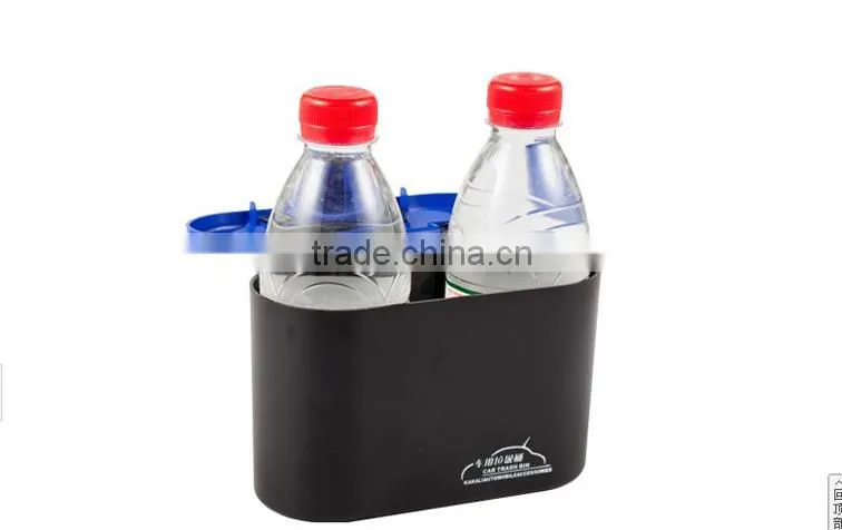 New design red car trash bin with special design in cover(FH-AB004)