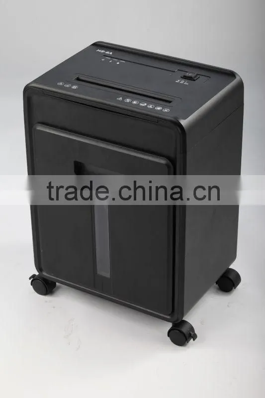 Office equipment confetti cut paper shredder
