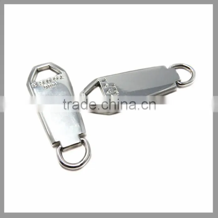Fashion Metal Custom Zinc Alloy Handbag Zipper Pull