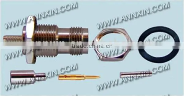 Bottom price hot sale tnc female bulkhead connector