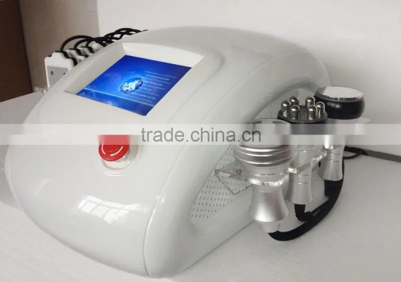 multifunctional lipolaser cavitation rf beauty machine / laser rf skin treatment machine