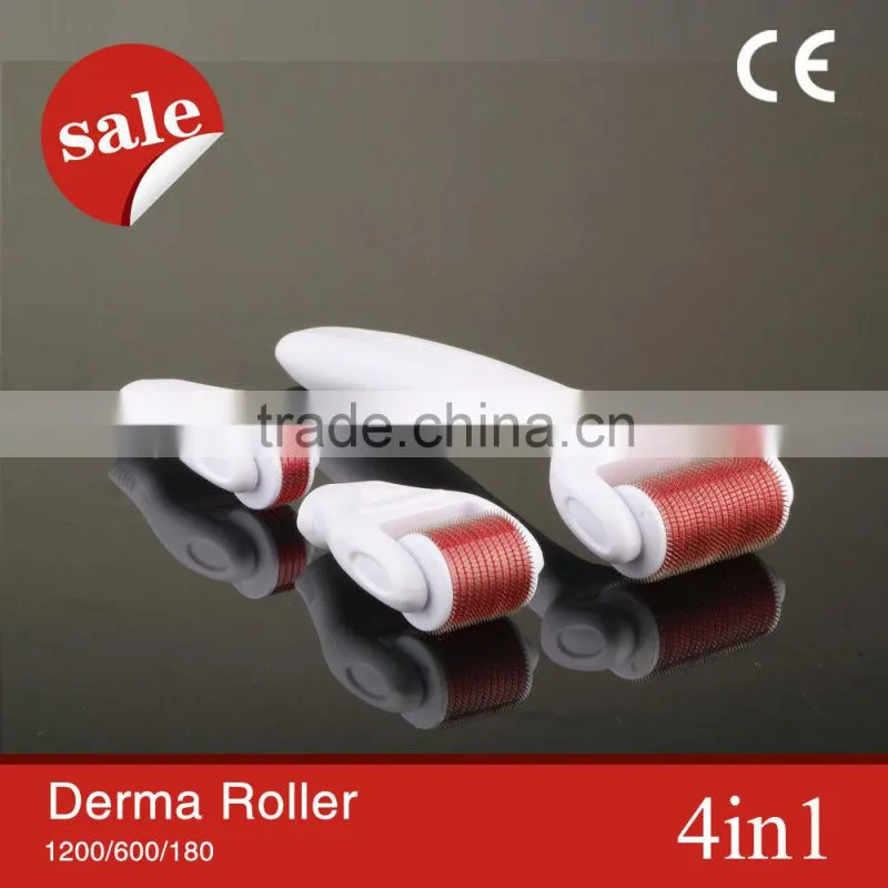 hot selling 4 in 1 derma roller micro needle therapy derma roller kits DRS for acne scar removal