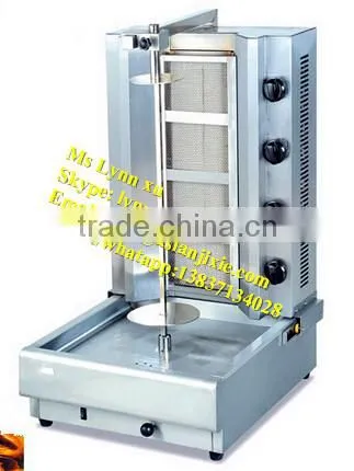 rotary Shawarma machine/gas model rotary chicken barbecue machine