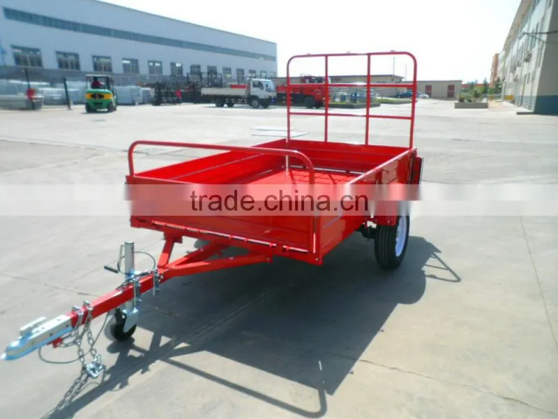 Single axle Aluminum cargo trailer with CE