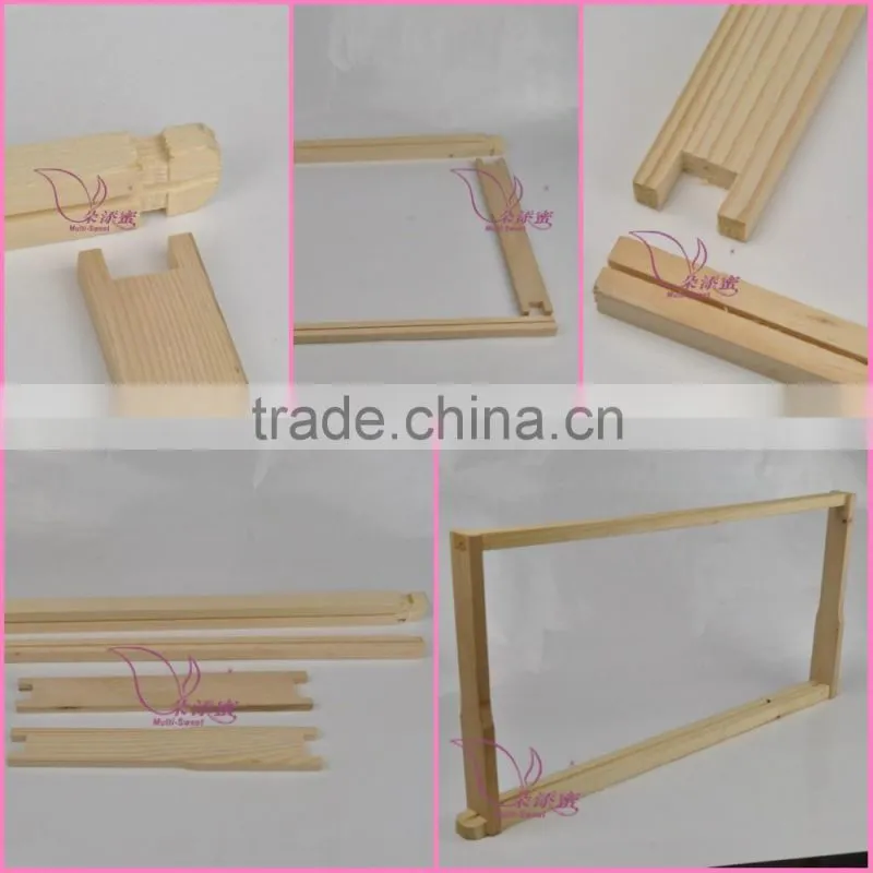 beekeeing unassembled wooden American frame with langstroth frame