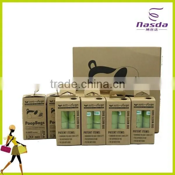 China dog poop bag Biodegradable dog waste bag