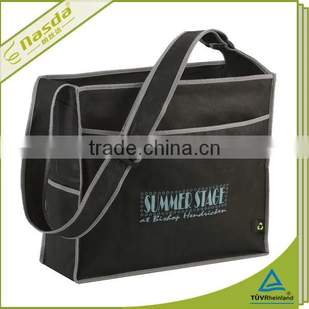 folding 100%PP non woven shulder bag shopping bag