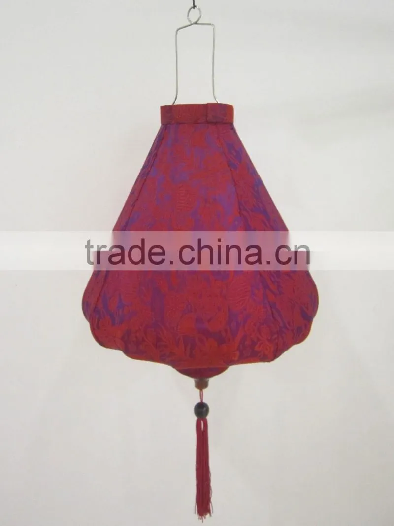 Customized color silk lantern for decoration, high quality lanterns made in Vietnam
