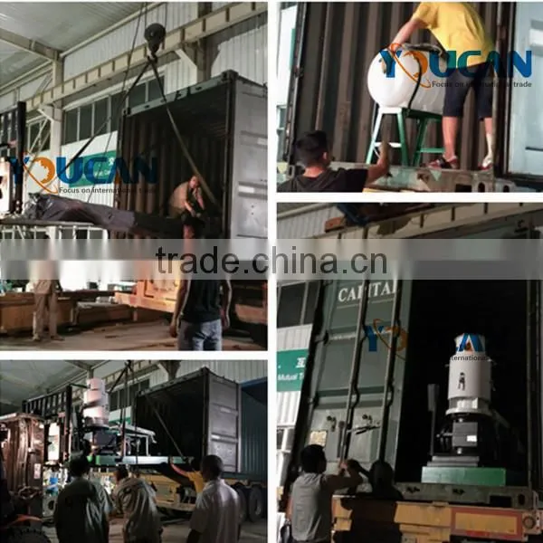 Youcan good performance wood pellet production line/wood pellet milling machine/poultry feed pellet plant