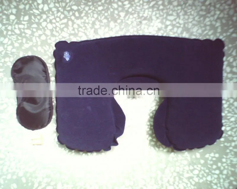pvc inflatable travel pillow