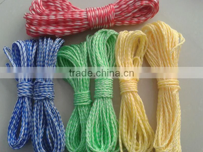 Best Price polypropylene rope 16 hollow braided rope for sale