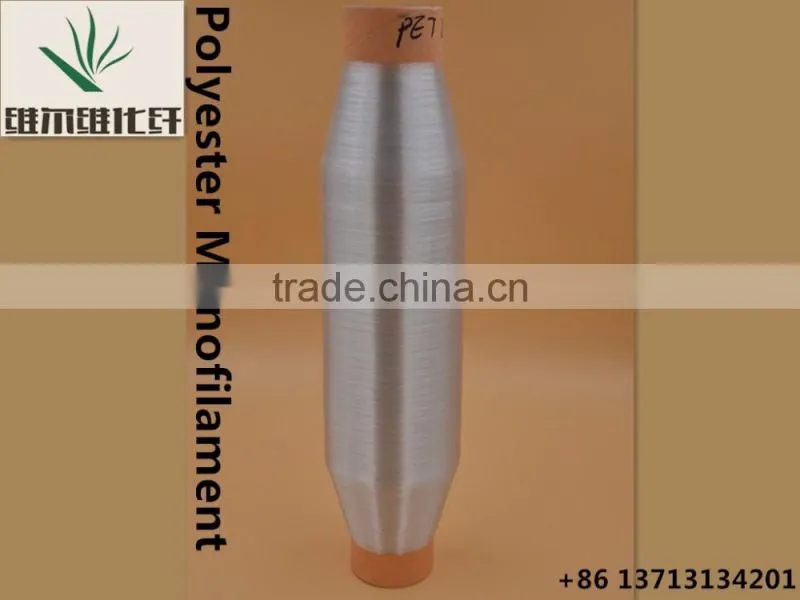 0.14mm balck polyester monofilament yarn for braided wire