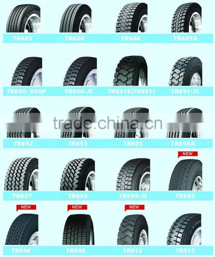TRIANGLE TIRE BUY DIRECT FROM CHINA 275/80R22.5 315/80R22.5 8.25R20 11R24.5