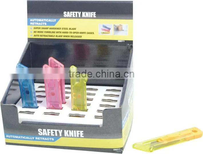 24pcs/display box safety knife, cutter