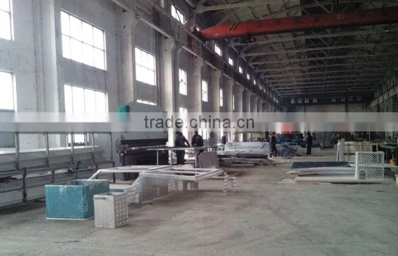 Aluminum perforated sheet box, good quality, antislip material box, kit box tool