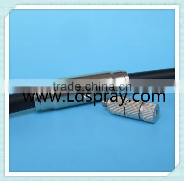 3/8 quick coupling slip lock through connector with one hole